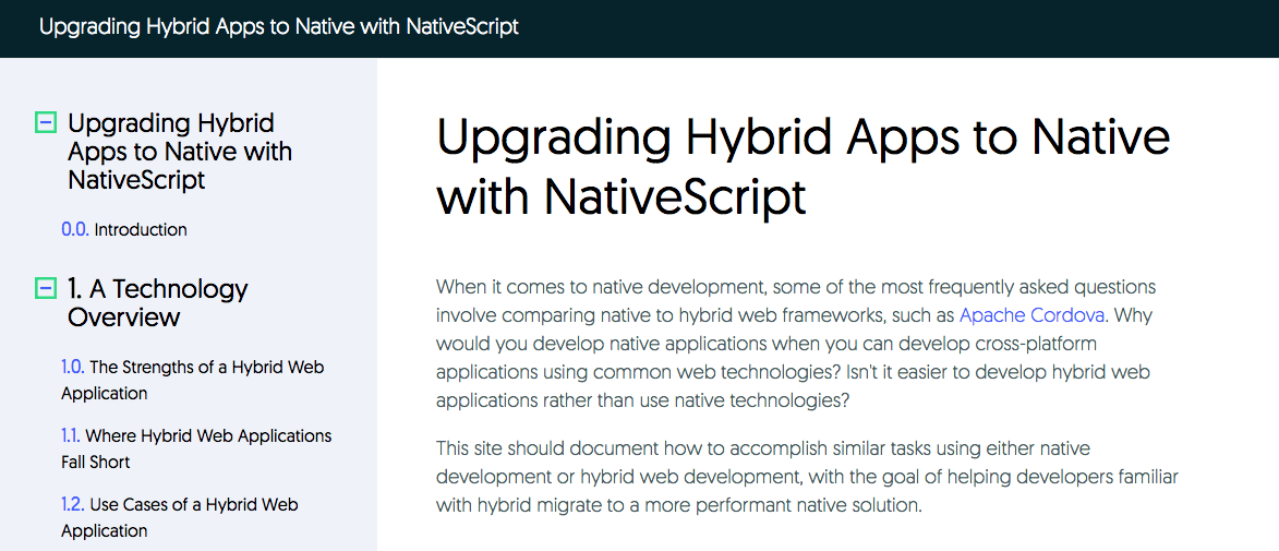 Hybrid to Native