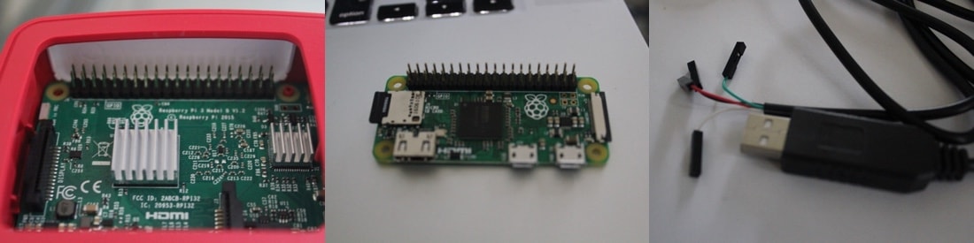 Raspberry Pi with GPIO Header and Cable