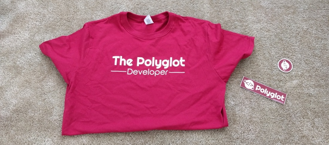 Polyglot Developer Shirts and Stickers