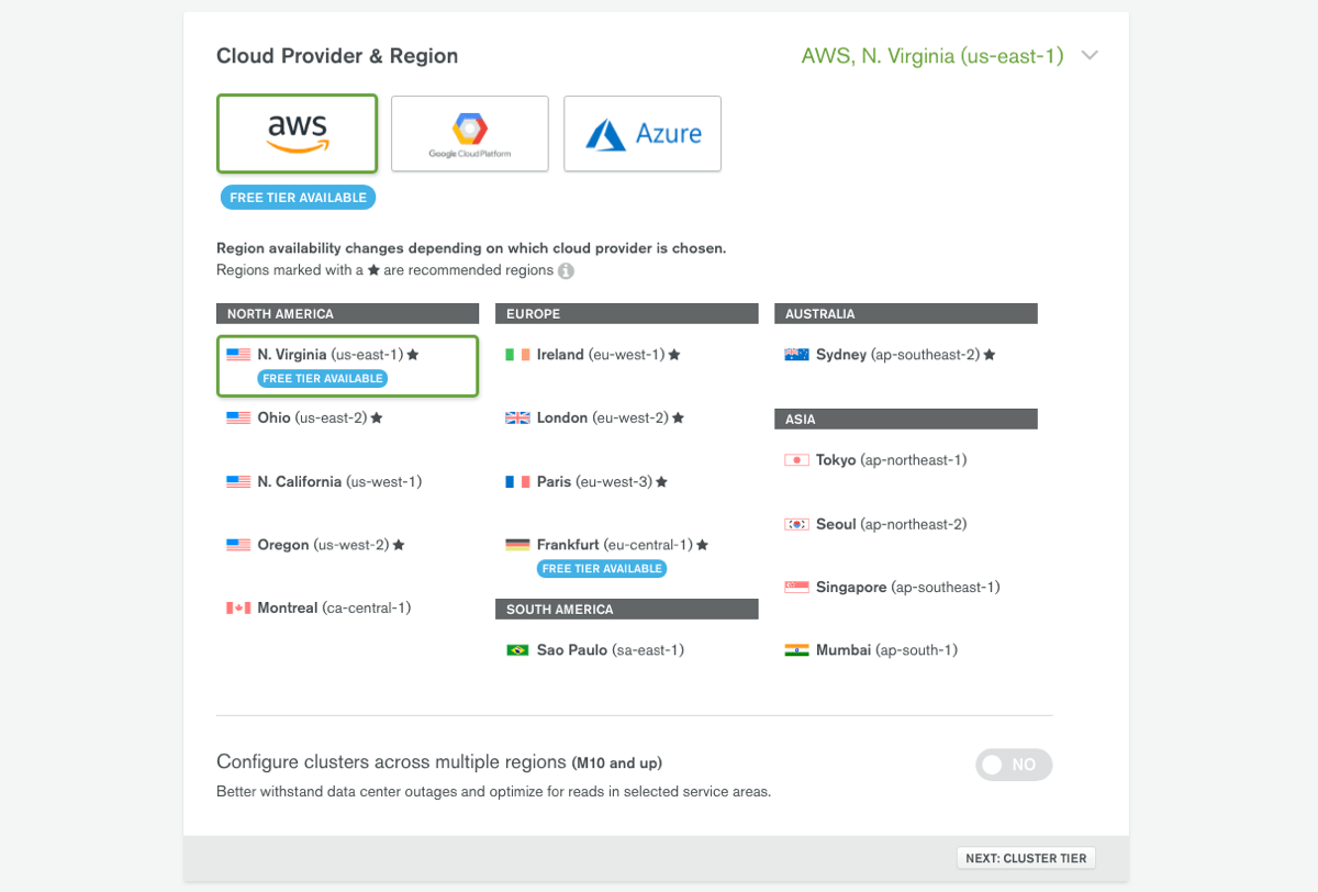 MongoDB Atlas Cloud Provider