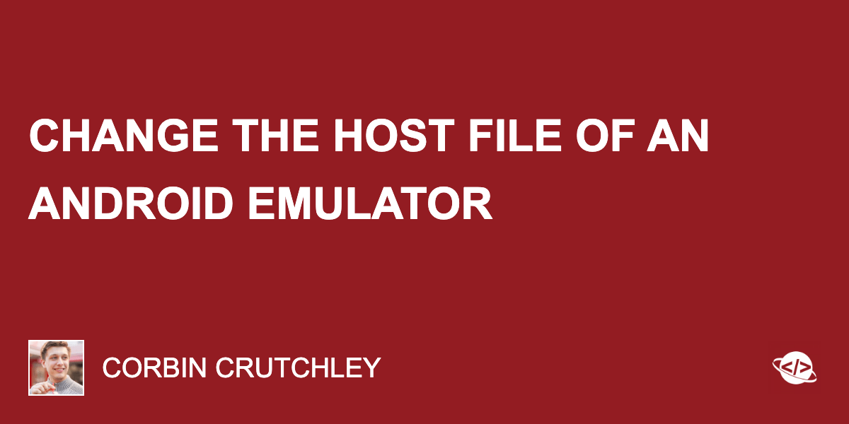 Change the Host File of an Android Emulator