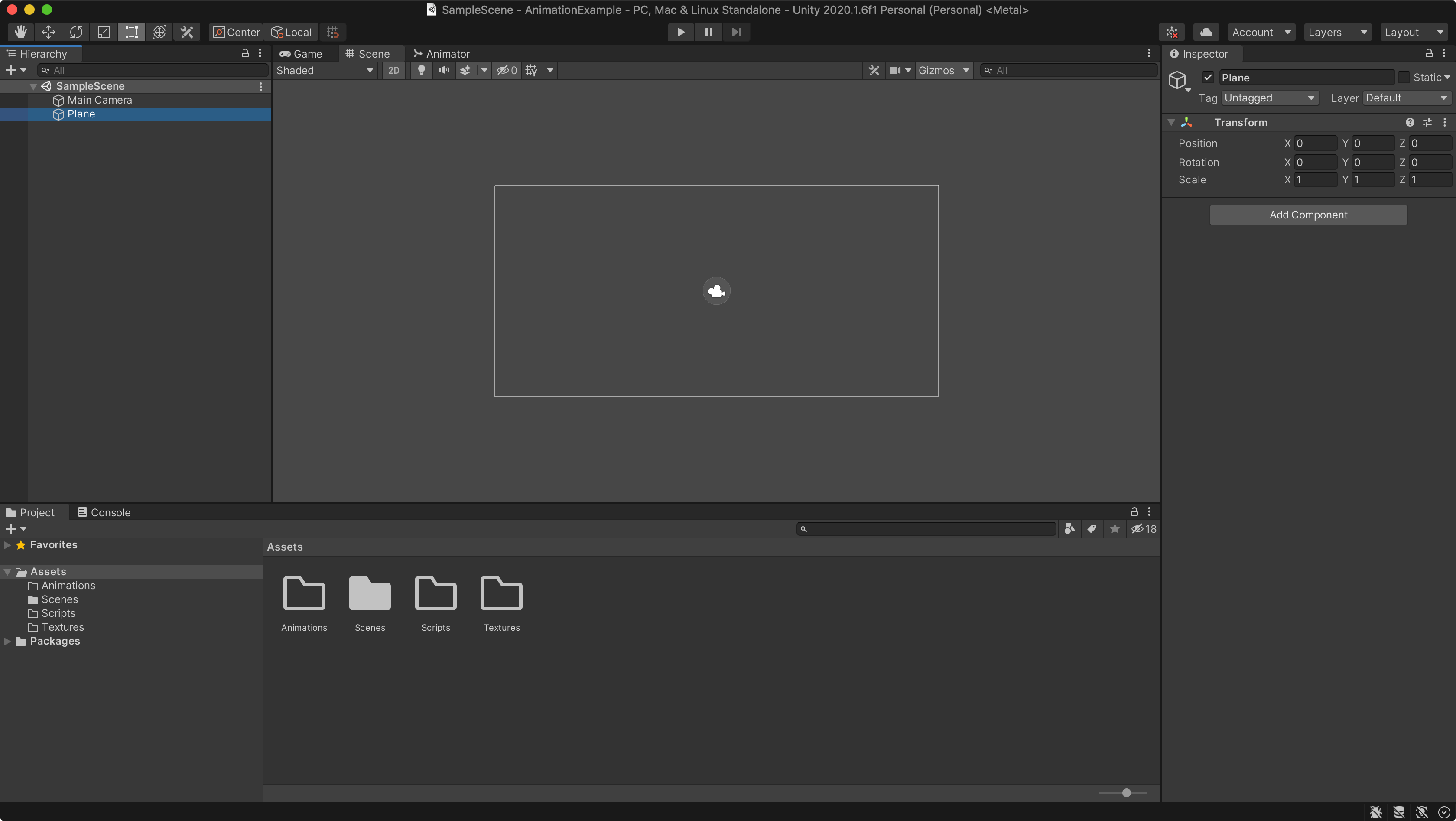 2d animation unity