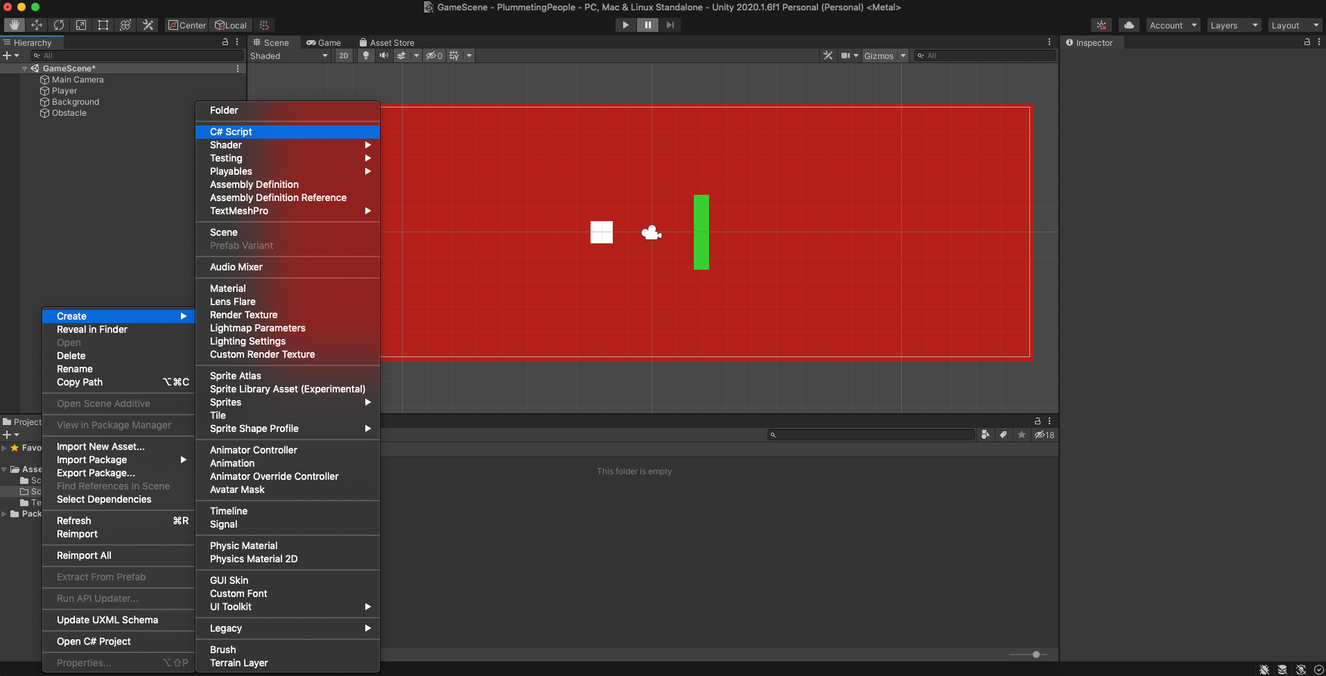Add Script to Game Object in Unity