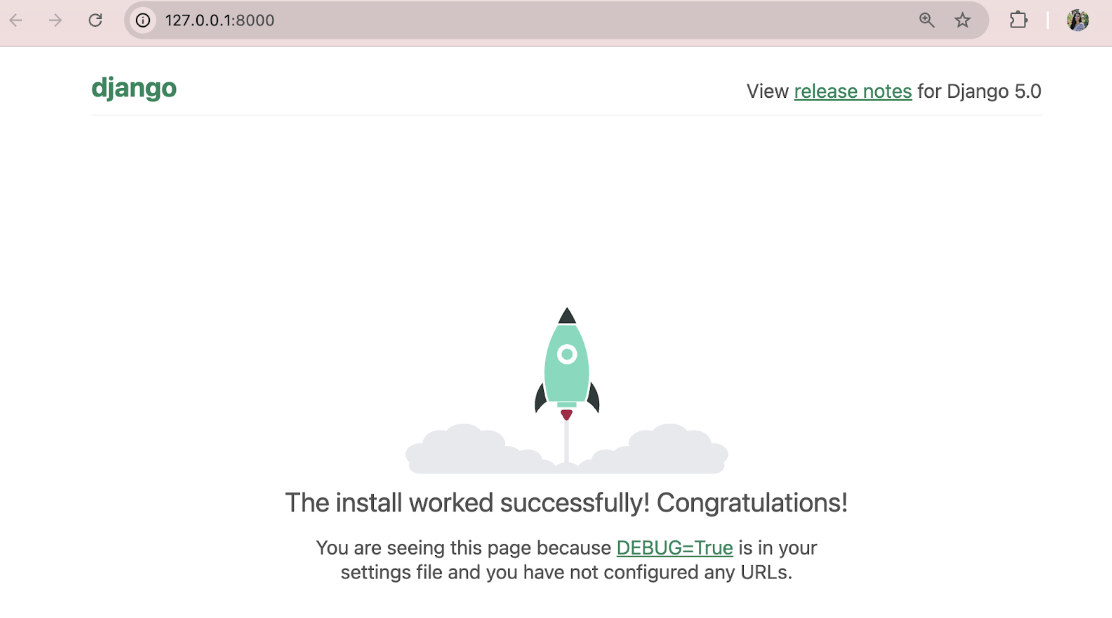 A successful connection