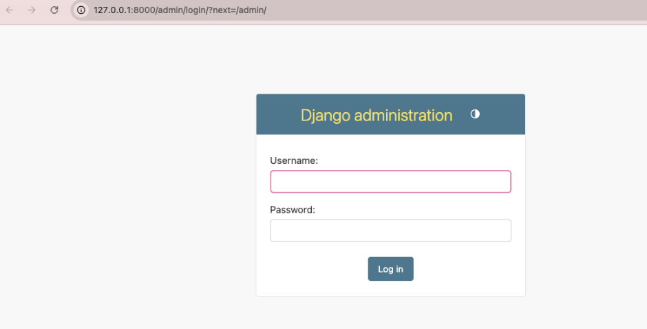 Admin site